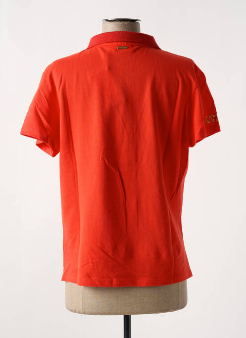 Polo stretch manches courtes orange LES TROPEZIENNES PAR M.BELARBI femme