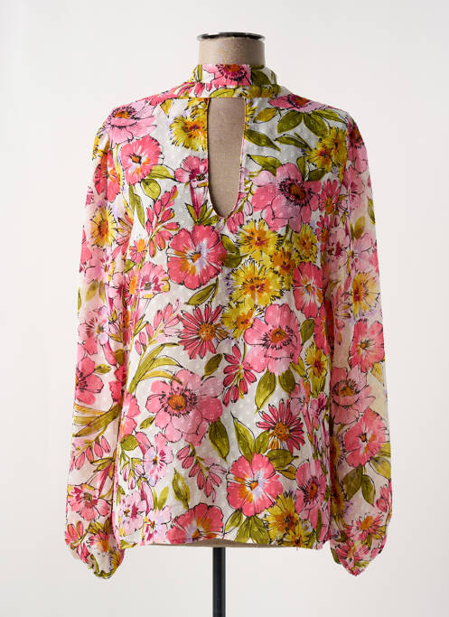Blouse rose TRAFFIC PEOPLE pour femme