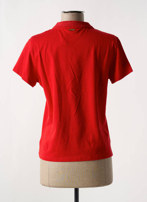 Polo rouge LES TROPEZIENNES PAR M.BELARBI pour femme