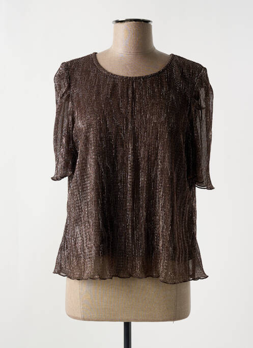 Top marron COMPAÑIA FANTASTICA pour femme
