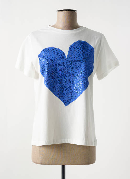 T-shirt blanc IT HIPPIE pour femme