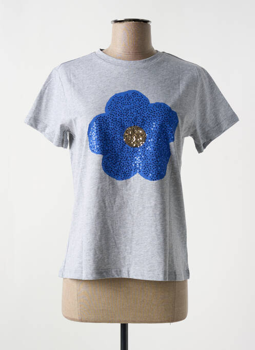 T-shirt gris IT HIPPIE pour femme