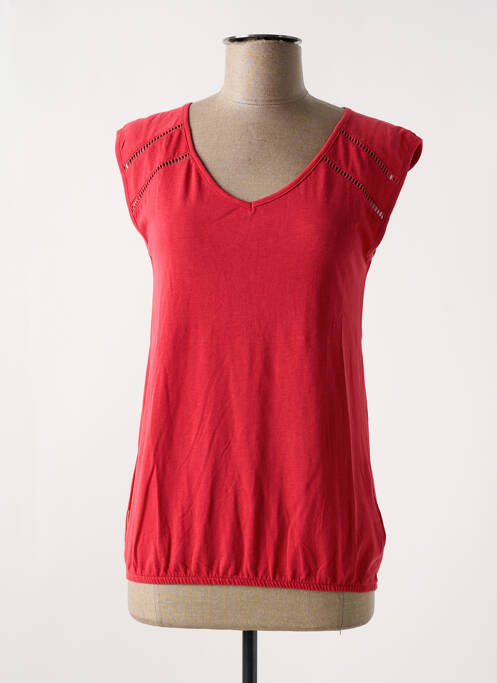 T-shirt rouge RAGWEAR pour femme
