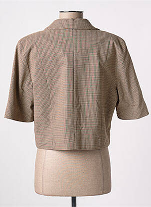 Blazer coupe cintrée marron NUMPH femme