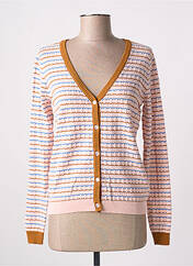 Gilet manches longues rose NUMPH pour femme seconde vue