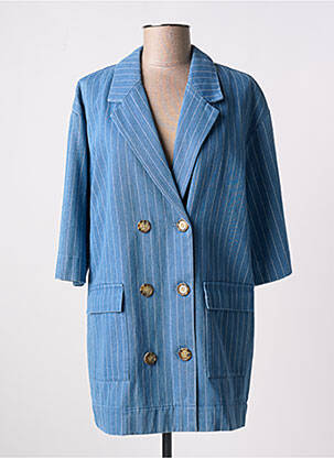 Blazer poches bleu NUMPH femme
