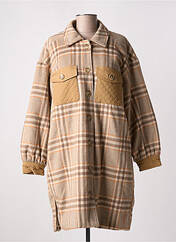 Manteau long beige NUMPH pour femme seconde vue