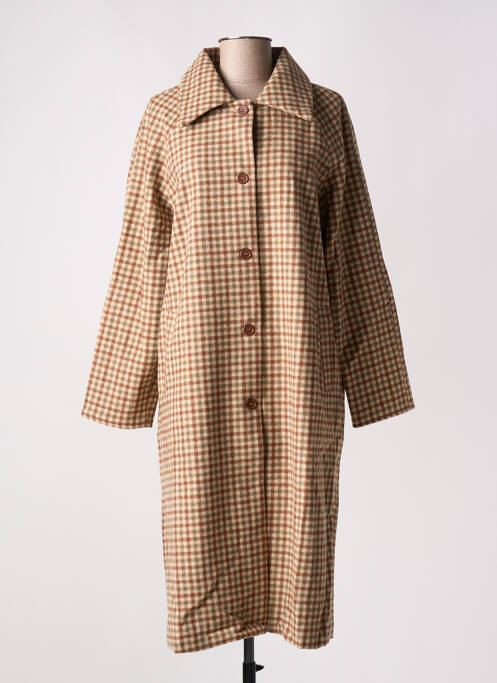 Manteau long beige COMPAÑIA FANTASTICA pour femme