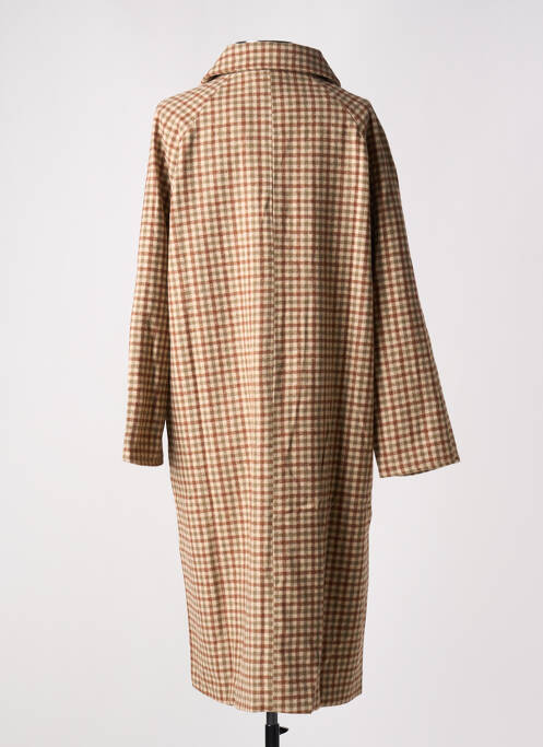 Manteau long beige COMPAÑIA FANTASTICA femme