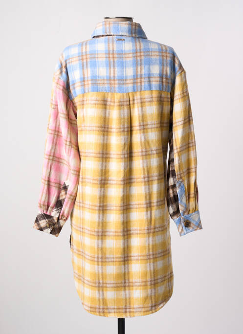 Manteau long marron NUMPH femme