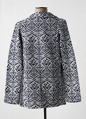 Blazer poches bleu LOVE BY MD femme