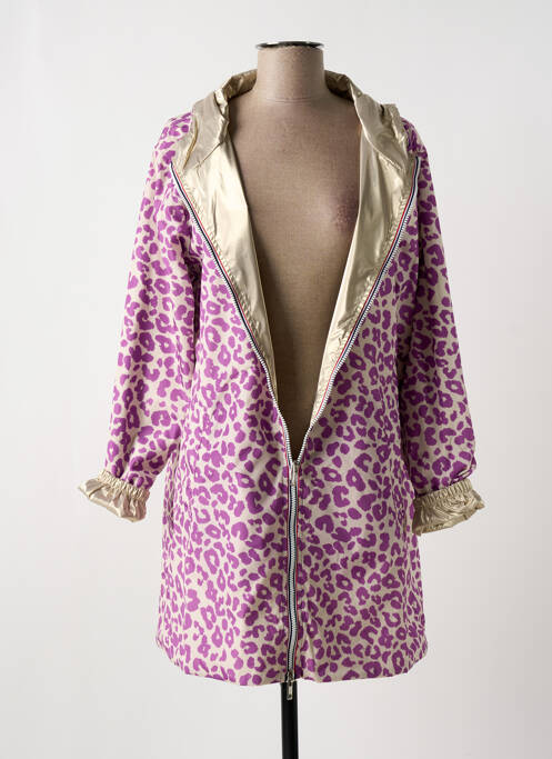 Imperméable violet ESCANDELLE pour femme
