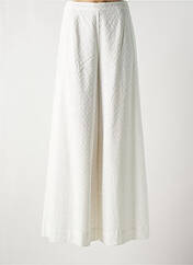 Pantalon flare blanc KING LOUIE pour femme seconde vue