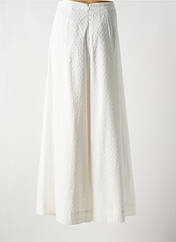 Pantalon flare blanc KING LOUIE pour femme seconde vue
