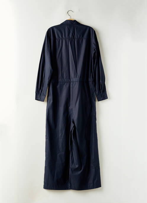 Combi-pantalon fermeture boutonnée sur le devant manches longues bleu KAFFE femme