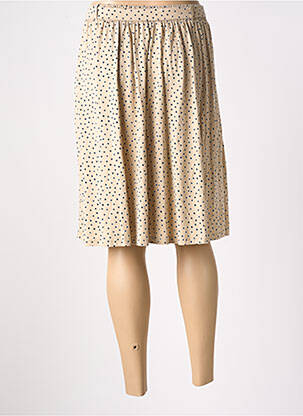Jupe mi-longue taille normale beige RAGWEAR femme