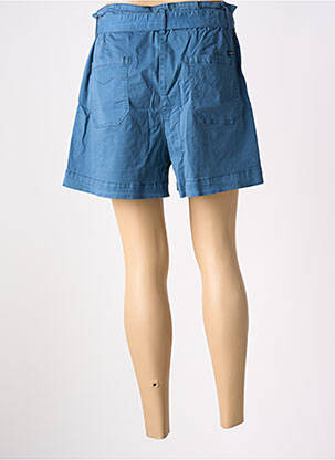 Short fermeture zippée sous rabat boutonné taille normale bleu PROTEST femme