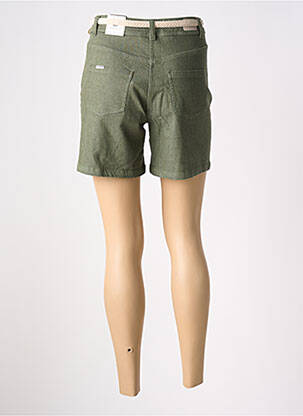 Short fermeture zippée sous rabat boutonné taille normale vert RAGWEAR femme