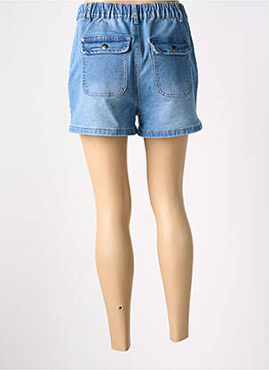 Short tissage denim taille normale bleu WAXX femme
