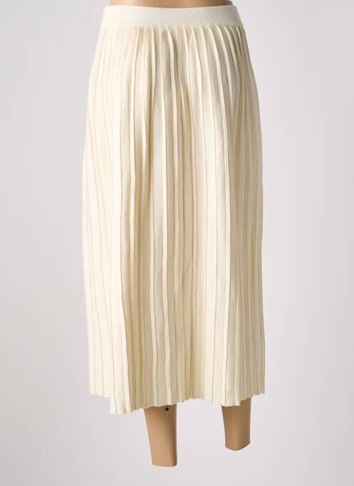 Jupe longue beige CHERRY PARIS pour femme