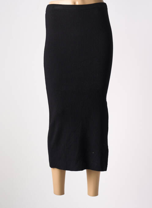 Jupe longue noir LOSAN pour femme