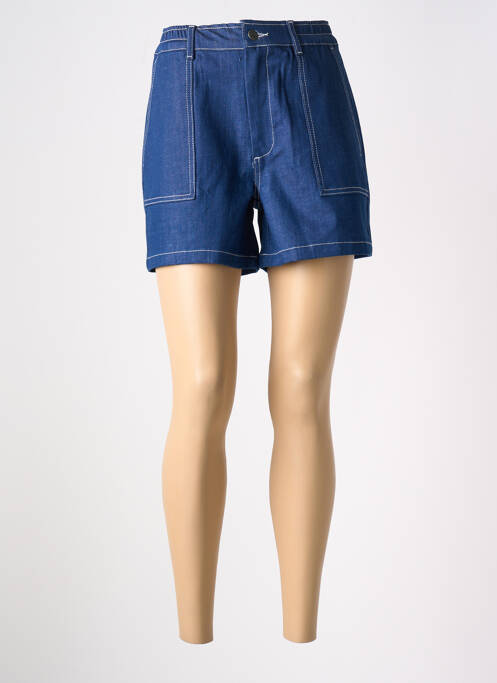 Short bleu NUMPH pour femme