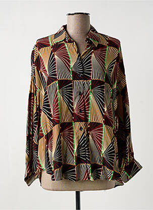 Chemise manches longues manches longues rouge HOD homme
