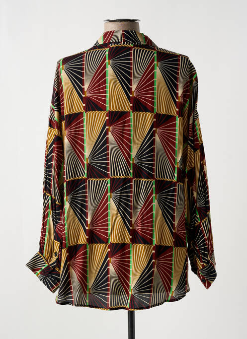 Chemise manches longues rouge HOD pour homme