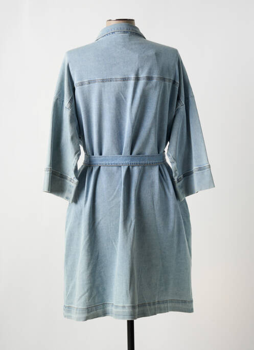 Robe mi-longue bleu MY ESSENTIAL WARDROBE pour femme