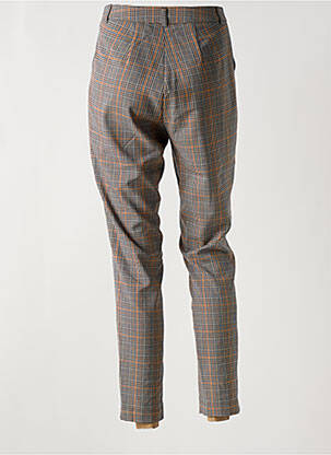 Pantalon 7/8 taille haute taille haute bleu ONE STEP femme