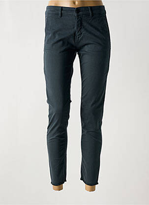 Pantalon chino tissage popeline taille normale gris FIVE femme