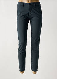 Pantalon chino tissage popeline taille normale gris FIVE femme
