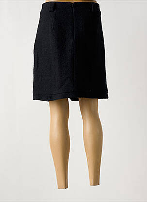 Jupe courte tissage tweed noir EVA KAYAN femme