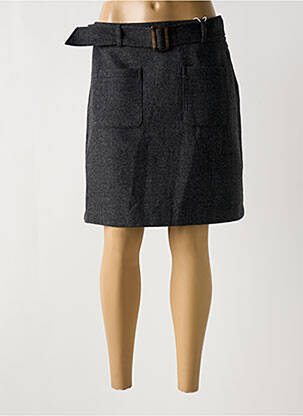 Jupe courte poches gris C'EST BEAU LA VIE femme