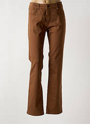 Pantalon slim marron PARA MI pour femme seconde vue
