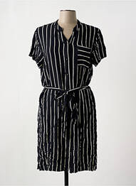Robe courte manches courtes manches courtes noir OBJECT femme