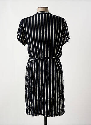 Robe courte manches courtes manches courtes noir OBJECT femme