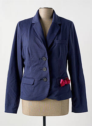 Blazer poches bleu WOMAN BY URBANY femme