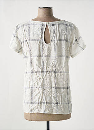 Blouse manches courtes manches courtes blanc ONLY femme