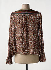 Blouse marron CHERRY PARIS pour femme seconde vue