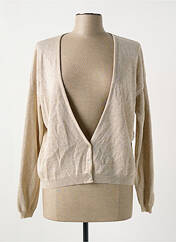 Gilet manches longues or BELLITA pour femme seconde vue