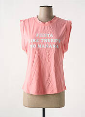 Débardeur rose STIEN EDLUND pour femme seconde vue