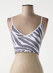 Soutien-gorge gris ONLY pour femme seconde vue