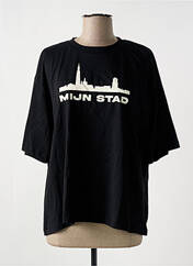 T-shirt noir TOURIST LEMC pour femme seconde vue