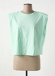 T-shirt vert ONLY pour femme seconde vue