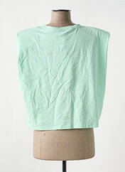 T-shirt vert ONLY pour femme seconde vue