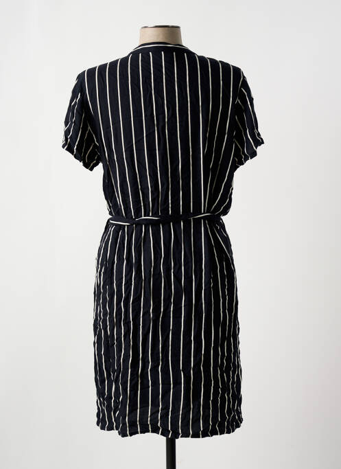 Robe courte manches courtes manches courtes noir OBJECT femme