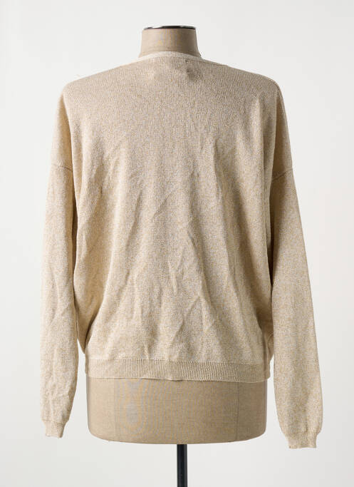 Gilet manches longues or BELLITA pour femme