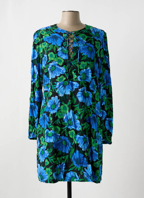 Robe courte bleu MANGO pour femme