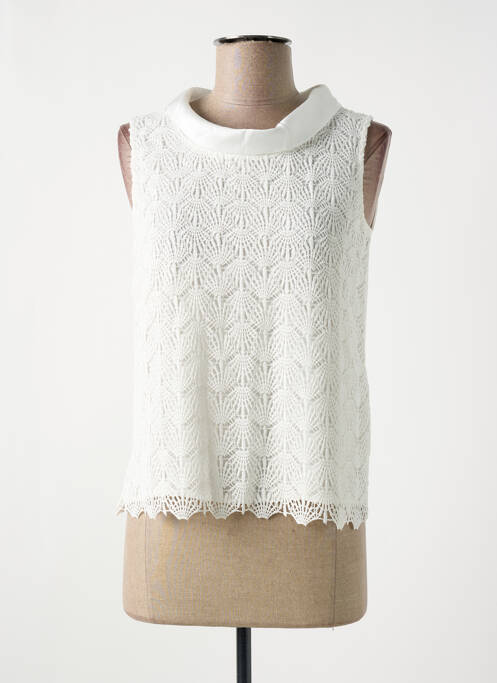 Top blanc MORE & MORE pour femme
